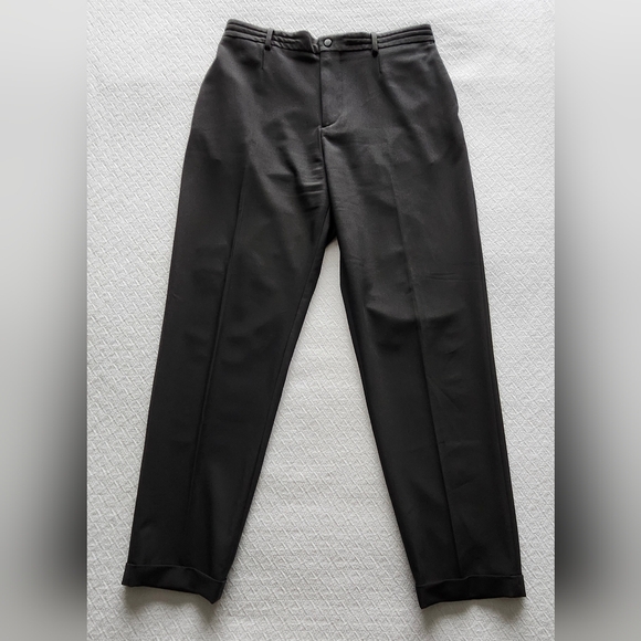 ZARA Black Cuffed Trousers | Pants. Women's Size Medium | 31-32 🖤 - Picture 4 of 8